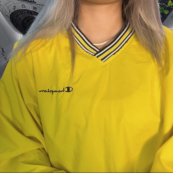 vintage champion windbreaker $38 SHIPPED ETRANS - Picture 2 of 4